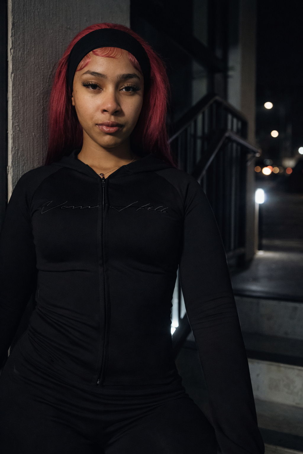 WOMENS ACTIVE WINTER SETS W/ HEADBAND